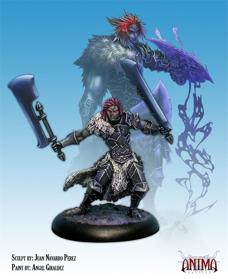 Wolfgang - Dark - Anima Tactics (x1 fig)