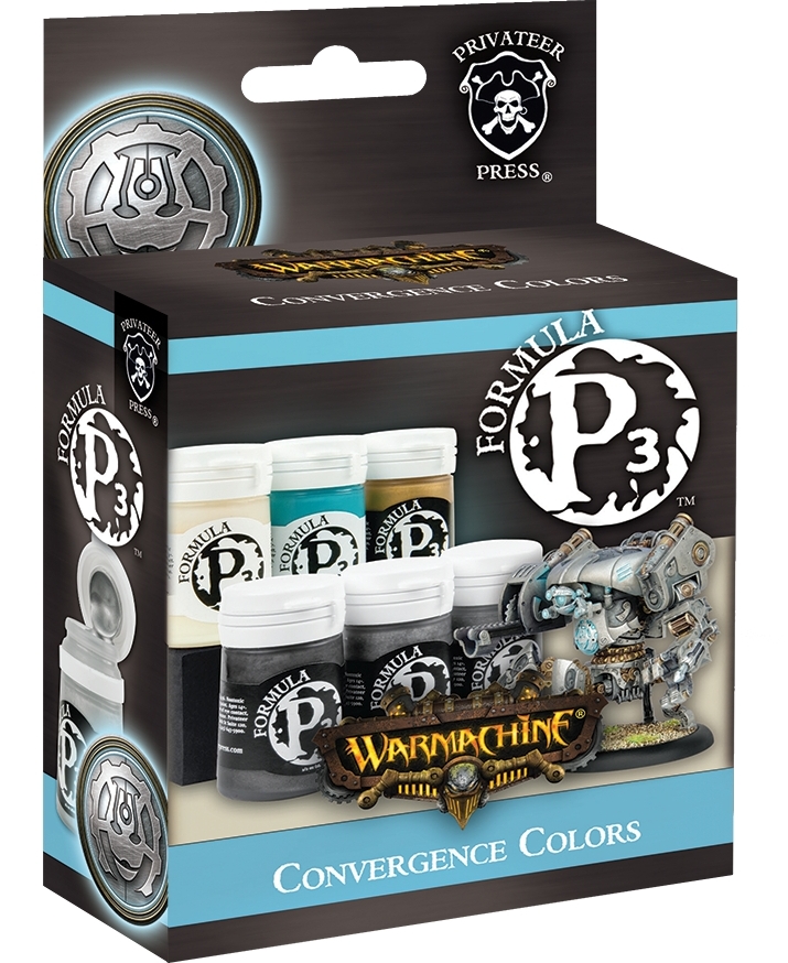 Convergence Of Cyriss P3 Paint Set X6 Paints